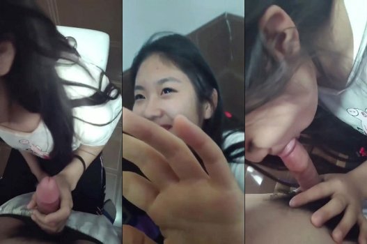 Được cô bạn thân lén lút bú cu trong wc trường